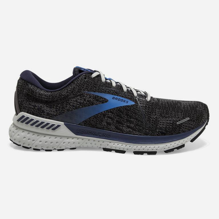 Brooks Adrenaline Gts 21 Road Løpesko Herre Verkkokauppa - Svart/Blå - Norge (FSP102795)